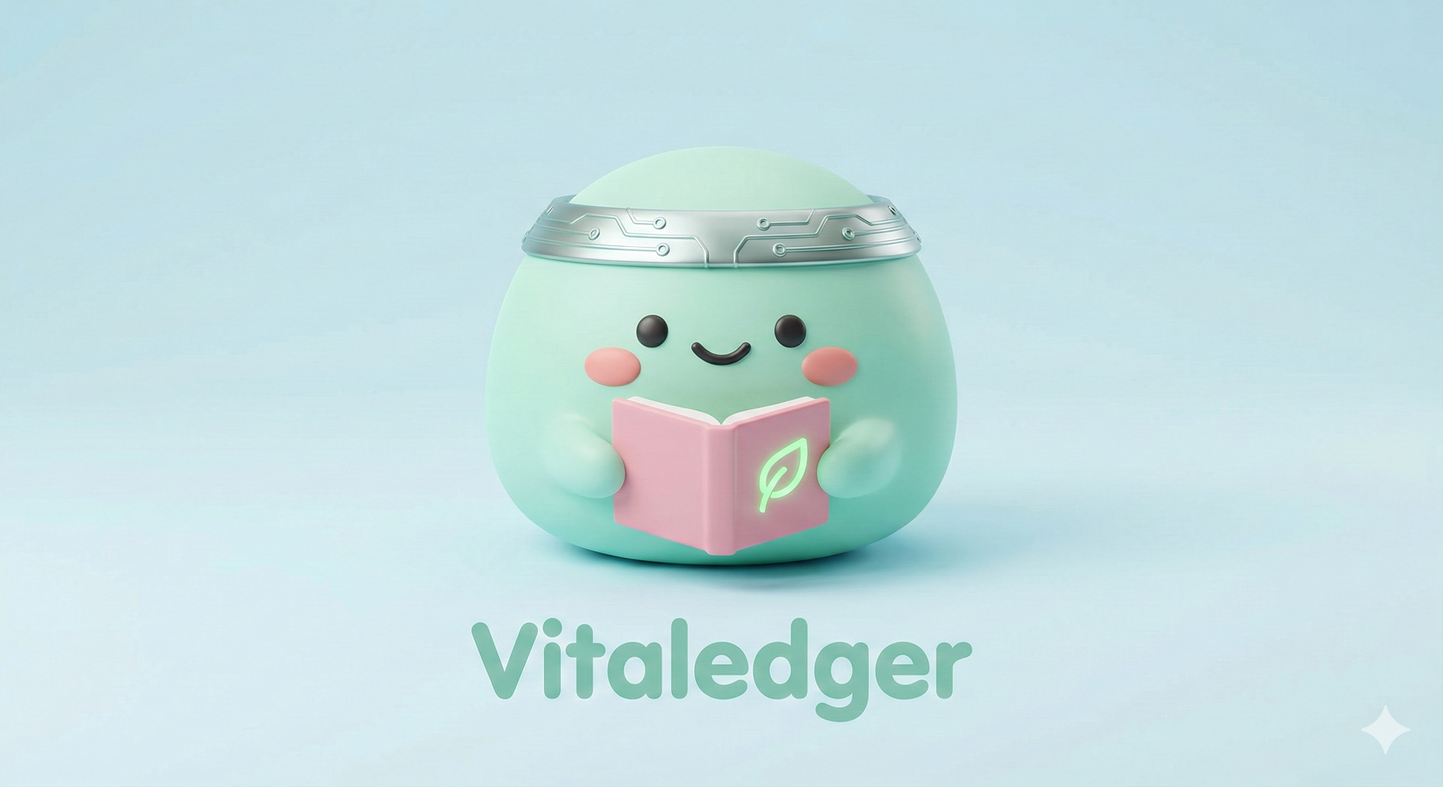 Vitababy AI nutrition scanner and family meal planner mascot artwork