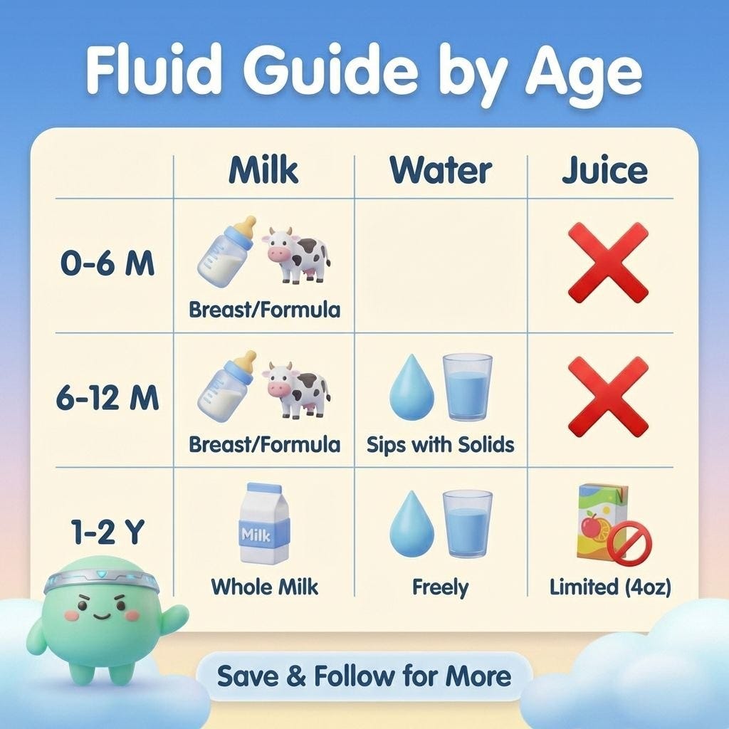 How Much Milk, Water, and Juice Does a Toddler Really Need?