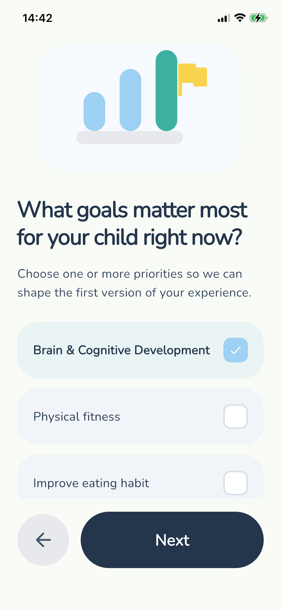 Screenshot — nutrition & recipes